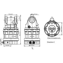 Rotatorius HR10SM 100kN HR10SM