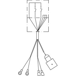 Sniego valytuvo pakėlimo komplektas Quad 12Vd MPP85H001