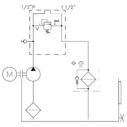 Maitinimo blokas PP. 44 l. 11 cm³. 5,5 kW PP85B001