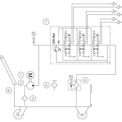Dirbtuvių įrenginys 75 l 20 l/min WP85C002