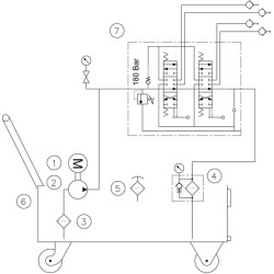 Dirbtuvių įrenginys 35 l 12 l/min WP85A002