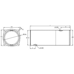 Plieninis rezervuaras - 3,5 l MPPT003