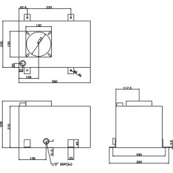 Plieninis rezervuaras - 15 l MPPT015
