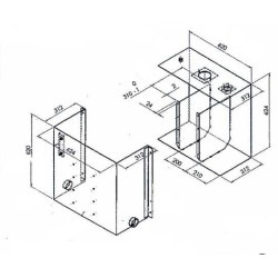 Protektoriniai plieniniai bakai 100 l KVT100