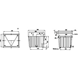 20 litrų talpos pilnas bakas NG020