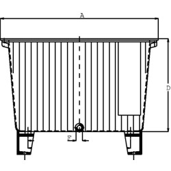 Aliuminio bakas NG 44 NG9044T