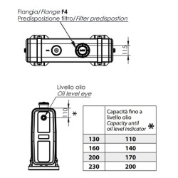 200 l bakas 645 x 280 + RC tvirtinimo komplektas V1GRBS12520