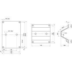 Montavimo laikiklis MPPBF