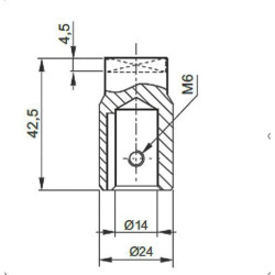 MPP variklio jungtis, skirta EM71 B14 MPP9MC71