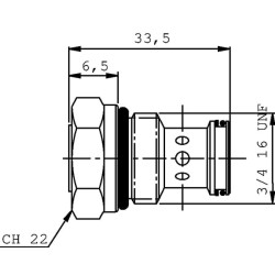 1L slėgio kompensuojamas fiksuotas droselis MPPTH1L