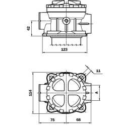 Grįžtamasis filtras MPT114-3S-A-G3-A25 MPT1143SA25