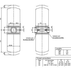 Grįžtamasis filtras 1 1/2 BSP MPS200RP10