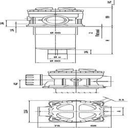 FILTRO KORPUSAS 1 su ventiliacijos filtru MPT91143