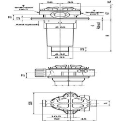 FILTRO KORPUSAS 1/2 SU VENTILIACIJA MPT90252