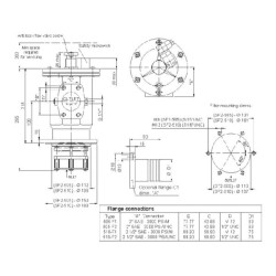 Siurbimo filtras SF2-510-A-F1-C-M25 2 1/2" SAE SF2510M25