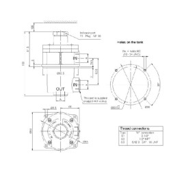 Siurbimo filtras 08-M25-T1 1/2 FAS025M25