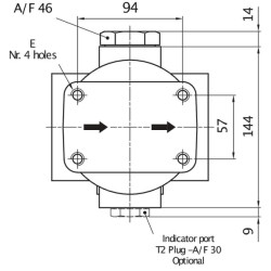 Slėginis filtras FMP320-2-A10 FMP3202A10N