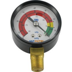 Vizualinis vakuumo matuoklis 1/4 apačios SF2 MP9VP01