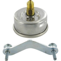 Manometras Ø 63 mm 400 bar / 6000 psi nerūdijančio plieno, galinis MA63400AM