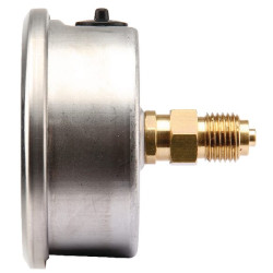 Slėgio matuoklis Ø63 0–4 bar 1/4 colio galinis MA634B04SSGF