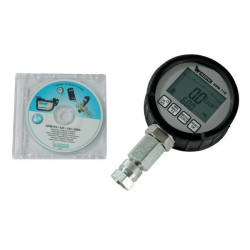 Skaitmeninis manometras HMP110, 600 bar, M16x2, veržlė B721HPM110MT600