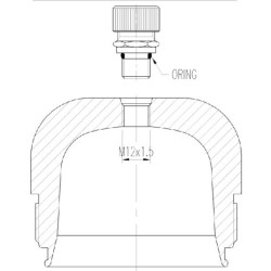 Išleidimo vertė 5/8 UNF nuo 2008 LAV9VT2008