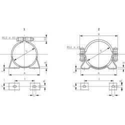Akumuliatoriaus spaustukas LAV4000 T/M12000 LAV9CF175
