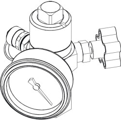 Užpildymo sistemos akumuliatorius M28 LAV9DP100