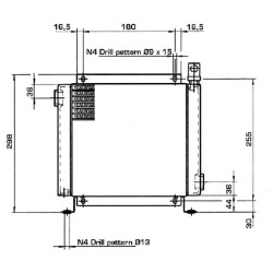 Alyvos aušintuvo apvedimo jungtis 12 V 48–60 ˚C OK2020KBV12301