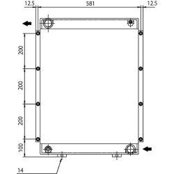 Alyvos aušintuvas (400 V) 50–38 °C HPA-36-03-2-01 OKHPA3603201