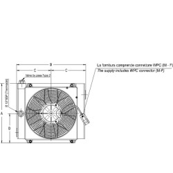 Alyvos aušintuvas (12 V) 48–60 °C MV-1 OK2MV112301