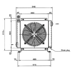 Alyvos aušintuvo apvedimo jungtis 12V 48-60˚C OK2040KBV12301