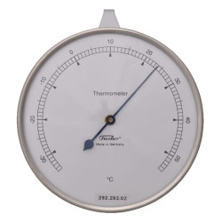 Chromuotas termometras Ø 100 -30+60C TH100306024