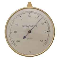 Žalvarinis termometras Ø 100 -30+60 TH100306026