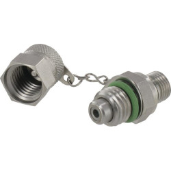 Bandymo taškas 1/4 BSP WD sandariklis, nerūdijantis plienas MEV2014WDRVS