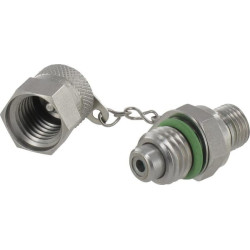 Bandymo taškas 1/4 BSP WD sandariklis, nerūdijantis plienas MEV2014WDRVS