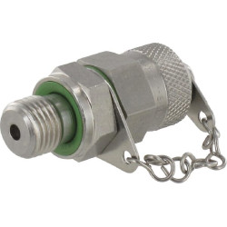 Bandymo taškas 1/4 BSP WD sandariklis, nerūdijantis plienas MEV2014WDRVS