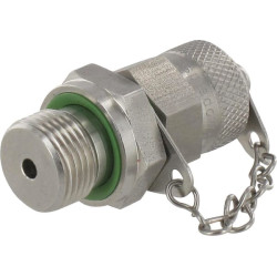 Bandymo taškas 3/8 BSP WD sandariklis, nerūdijantis plienas MEV2038WDRVS