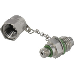 Bandymo taškas 1/8 WD sandariklis, nerūdijantis plienas MEV2018WDRVS