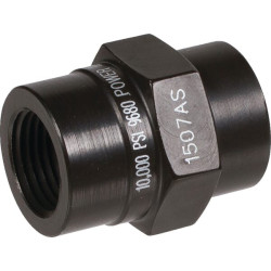 Redukcinis adapteris su šešiakampiu, 3/8 NPTF x 3/8 NPTF ZBN38NPTF