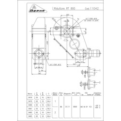 Pavarų dėžė 31.7:1 RT8006532