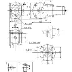 Pavarų dėžė 1.9:1 RT4530