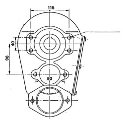 Pavarų dėžė 12 -1 RT15040