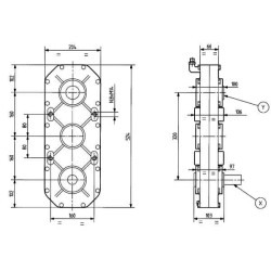 Pavarų dėžė A-16A 1:1 615000