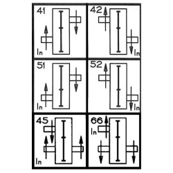 Pavarų dėžė A-3A 1:1 602200