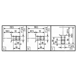 Pavarų dėžė T-269A 1:1 269040