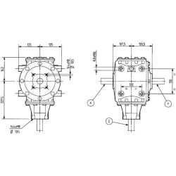 Pavarų dėžė T-269A 1:1 269001