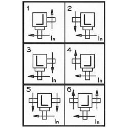 Pavarų dėžė L-5A 1:1 104000HL