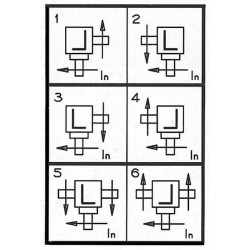 Pavarų dėžė T-281A 1:1 281014