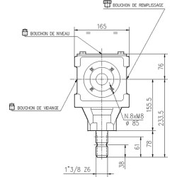 Pavarų dėžė T-27A 267043